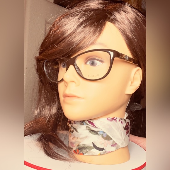 NWOT GUCCI GG3626 BROWN HORN OPTICAL GLASSES - Picture 13 of 16